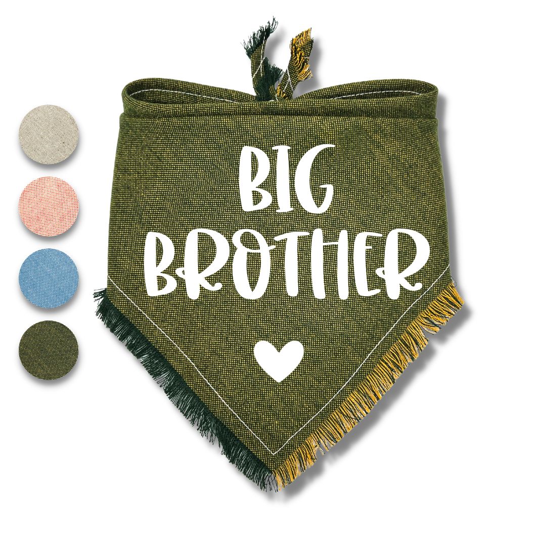 Big Brother Big Sister Heart Bandana