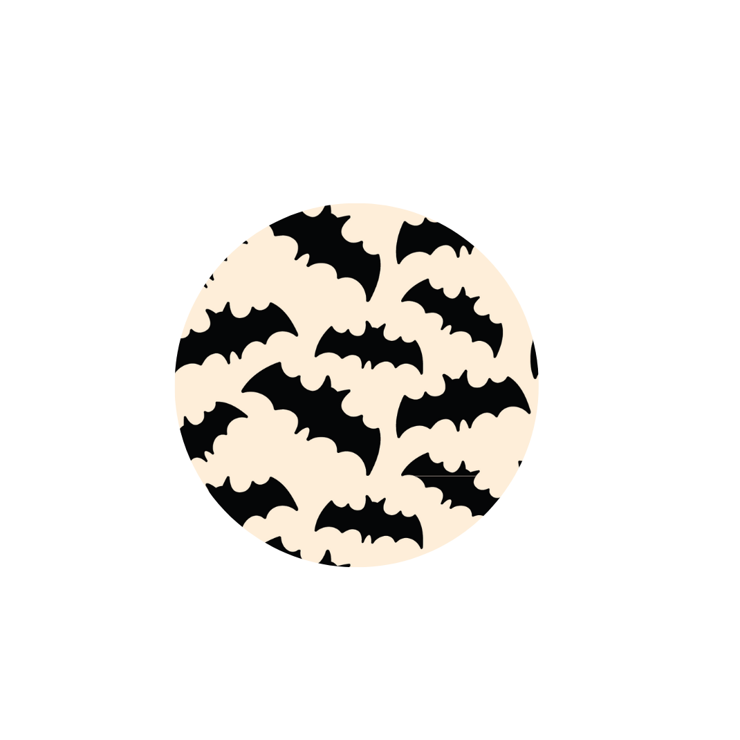 Halloween Gone Bats Dog Collar