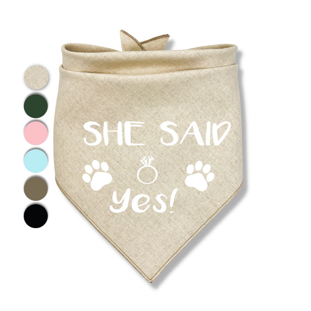She Said Yes Bandana