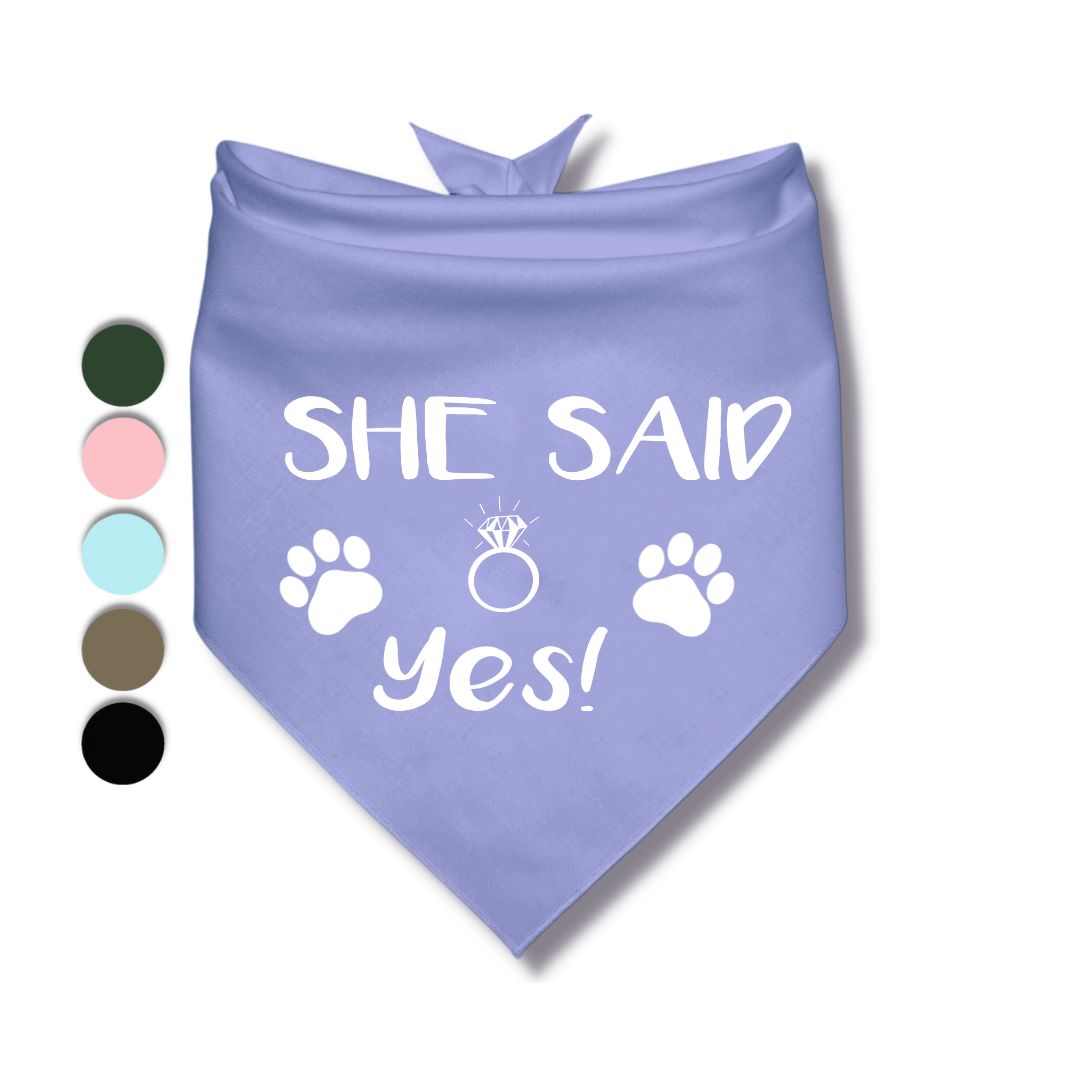 She Said Yes Bandana