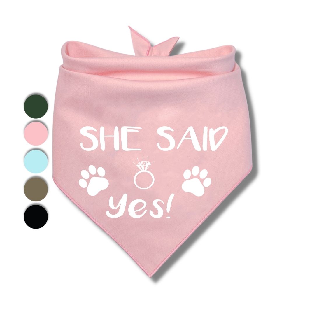 She Said Yes Bandana