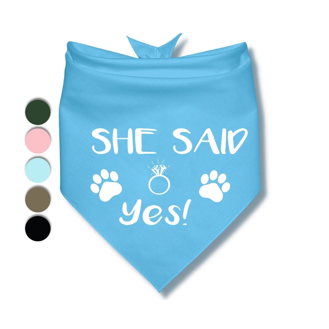 She Said Yes Bandana