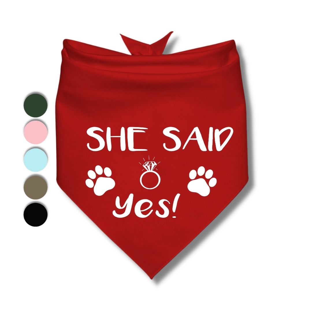 She Said Yes Bandana