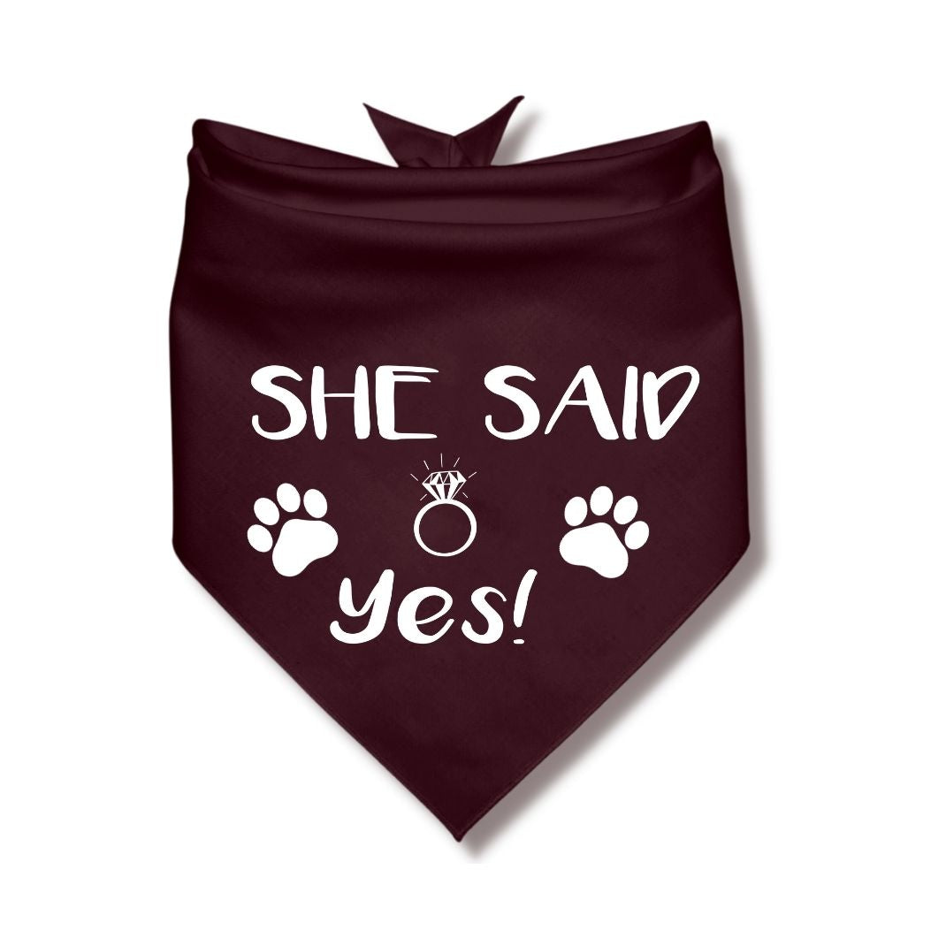 She Said Yes Bandana