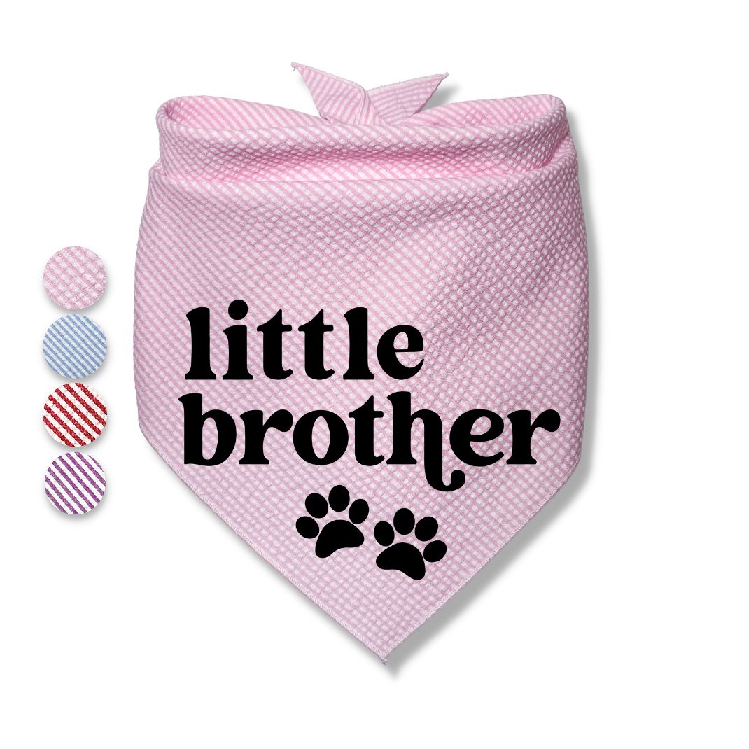 Little Brother Little Sister Paw Bandana