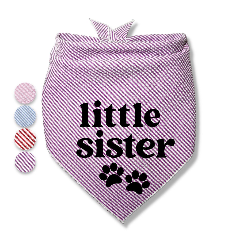 Little Brother Little Sister Paw Bandana