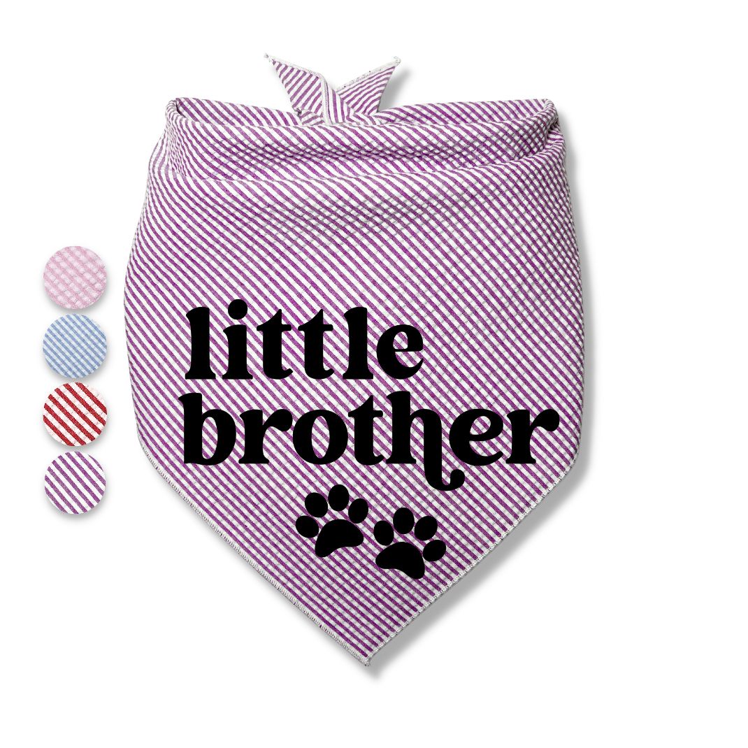 Little Brother Little Sister Paw Bandana