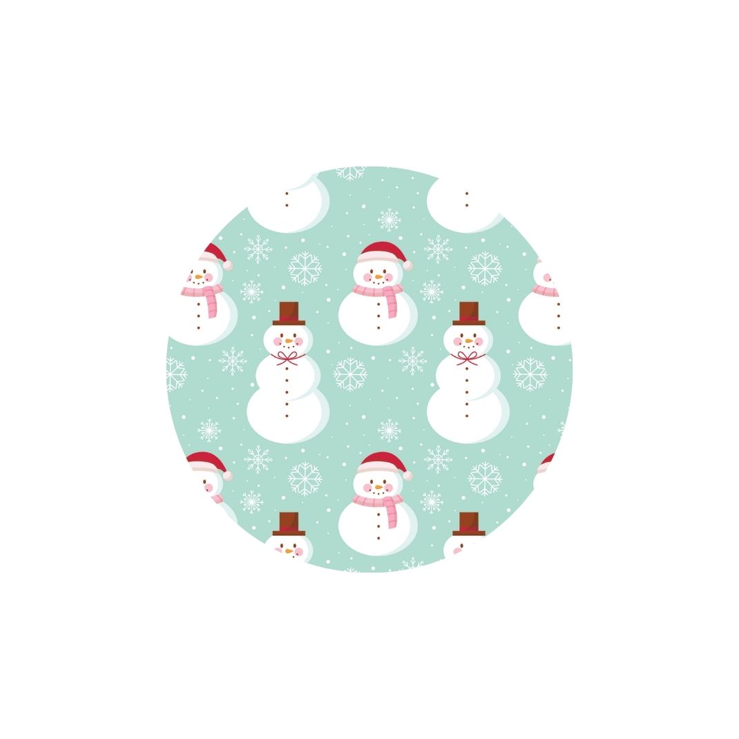 Christmas Frosty Snowman Dog Collar