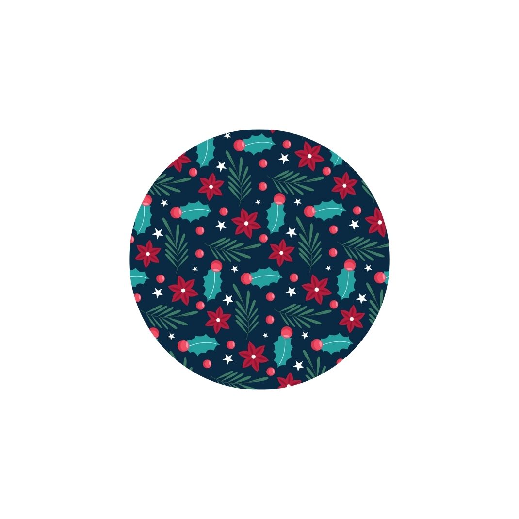 Christmas Holly Jolly Dog Collar