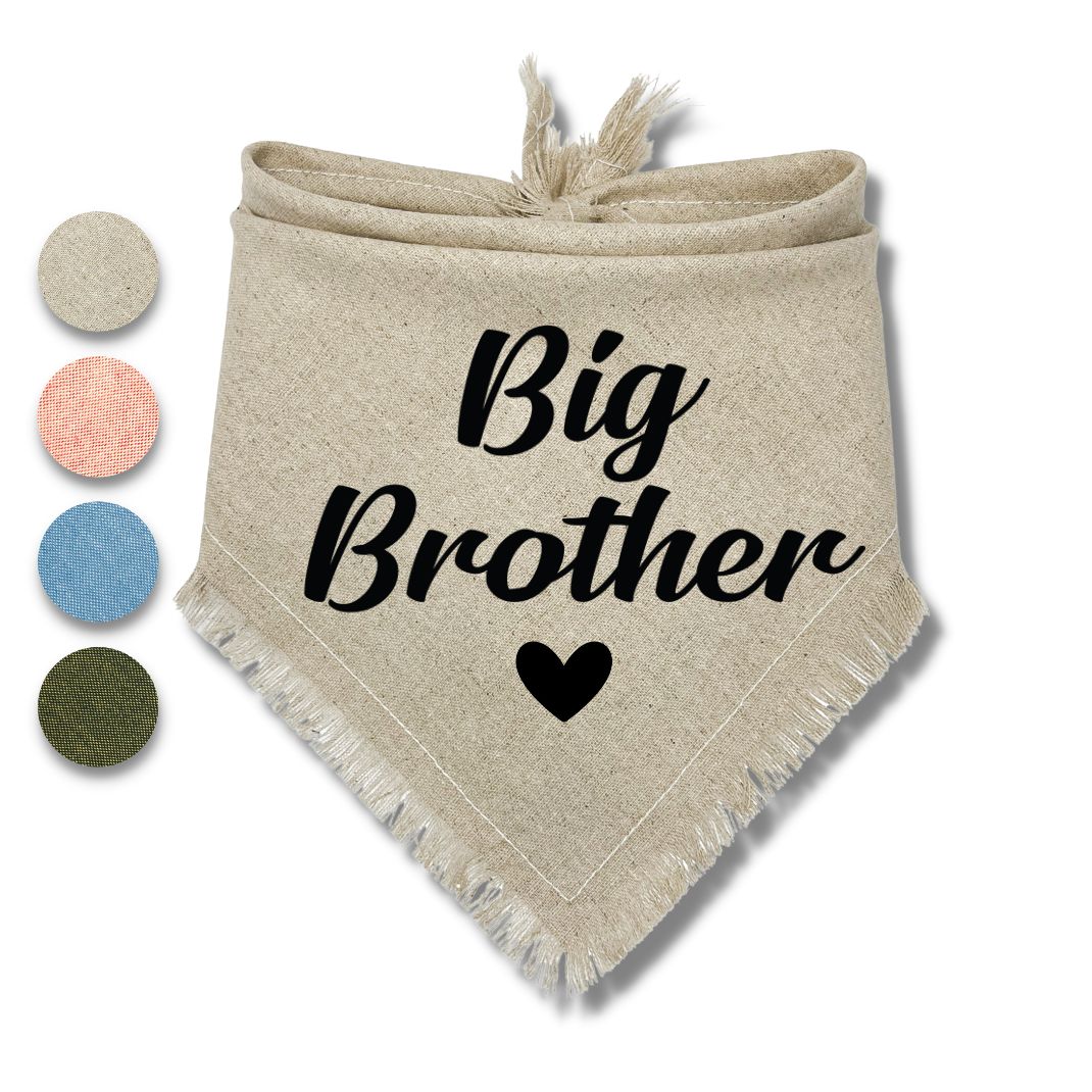 Big Brother Big Sister Heart Bandana