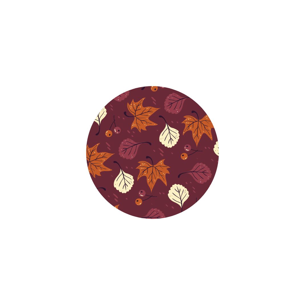 Fall Burgundy Vibes Dog Collars