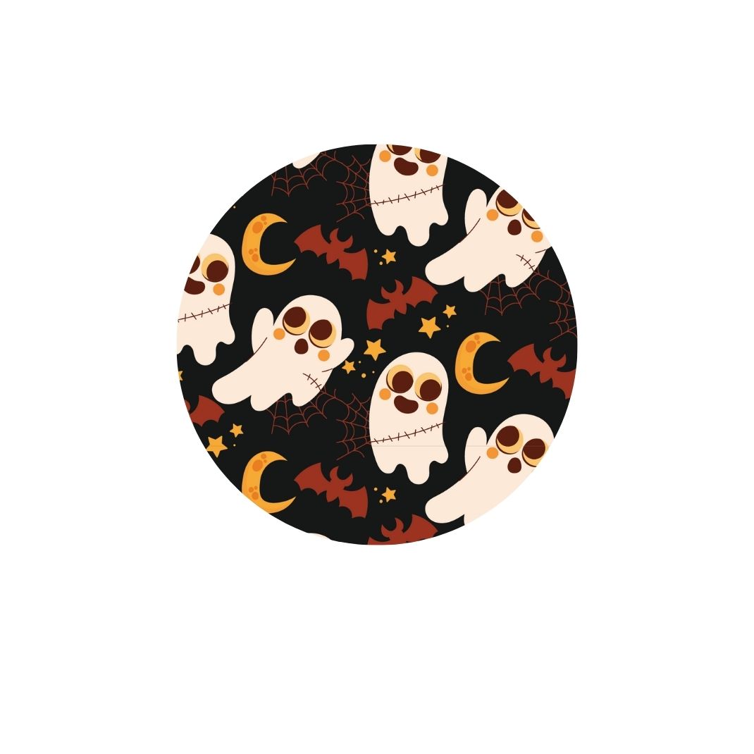 Halloween Boo Moon Dog Collar