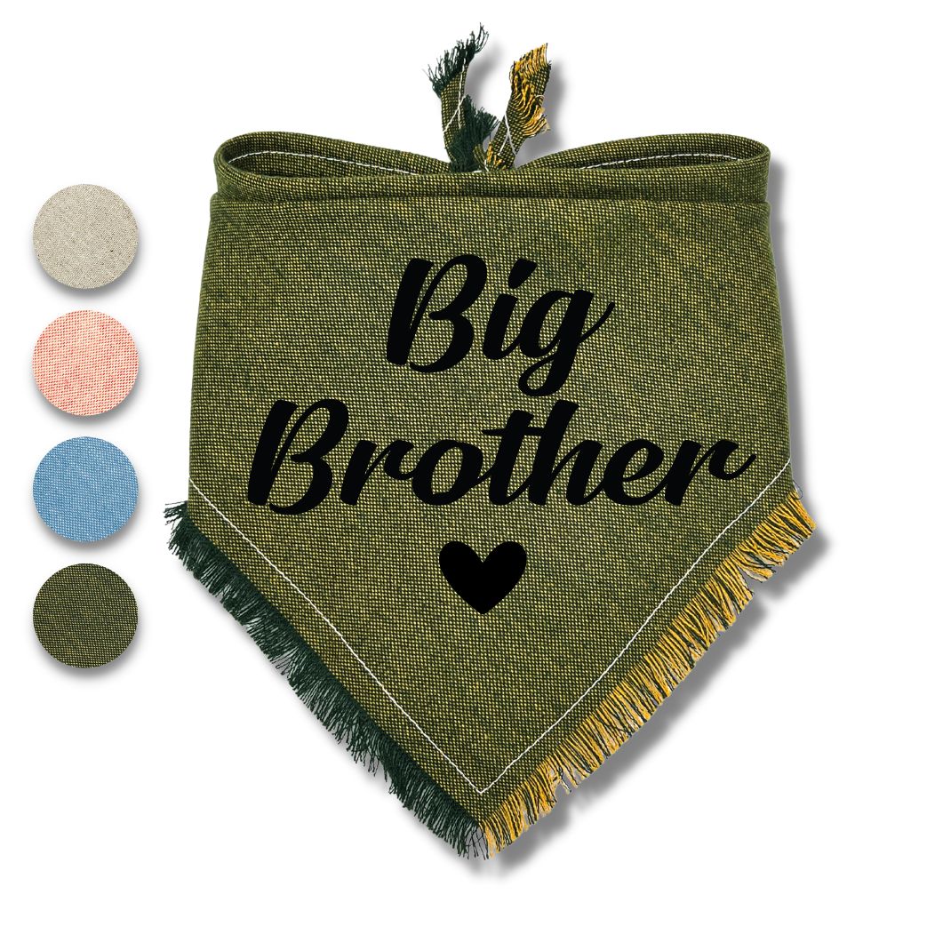 Big Brother Big Sister Heart Bandana
