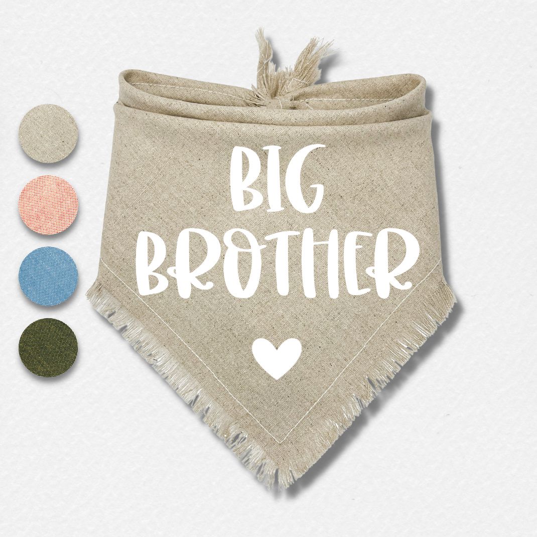 Big Brother Big Sister Heart Bandana