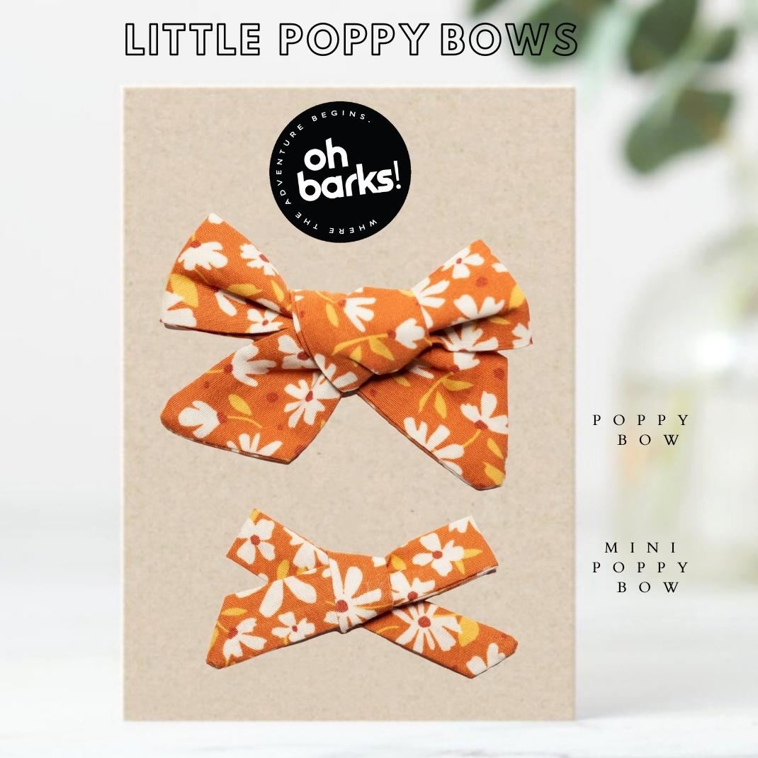 Terracotta Hair Bows