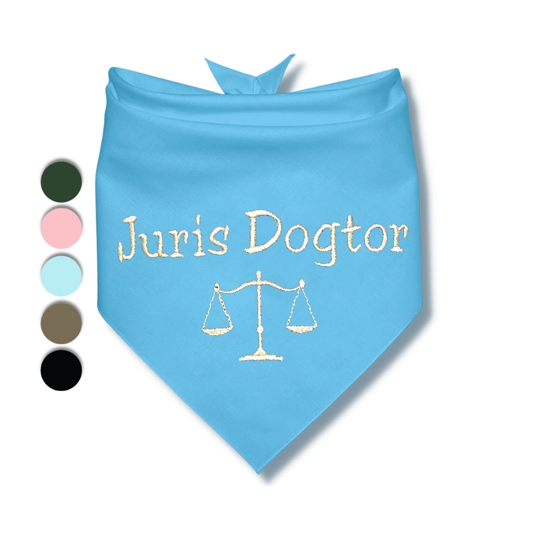 Juris Dogtor Embroidered Bandana