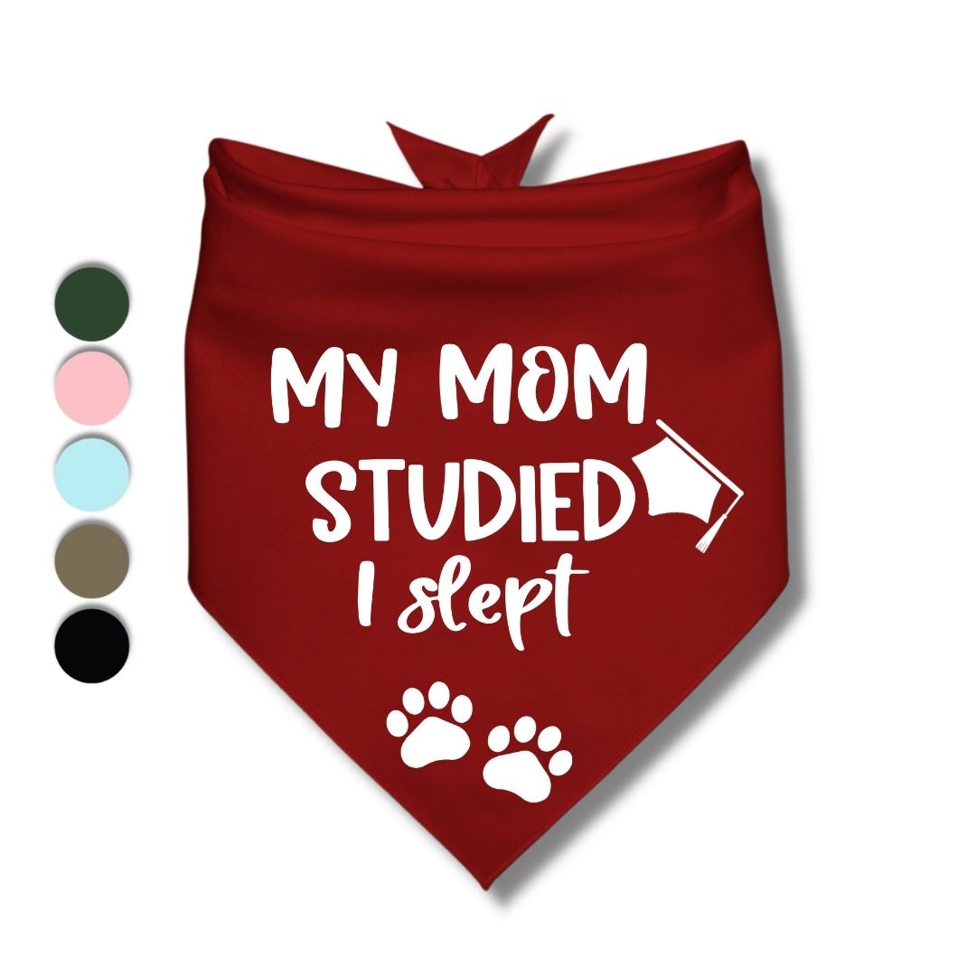 My Mom Studied I Slept Bandana