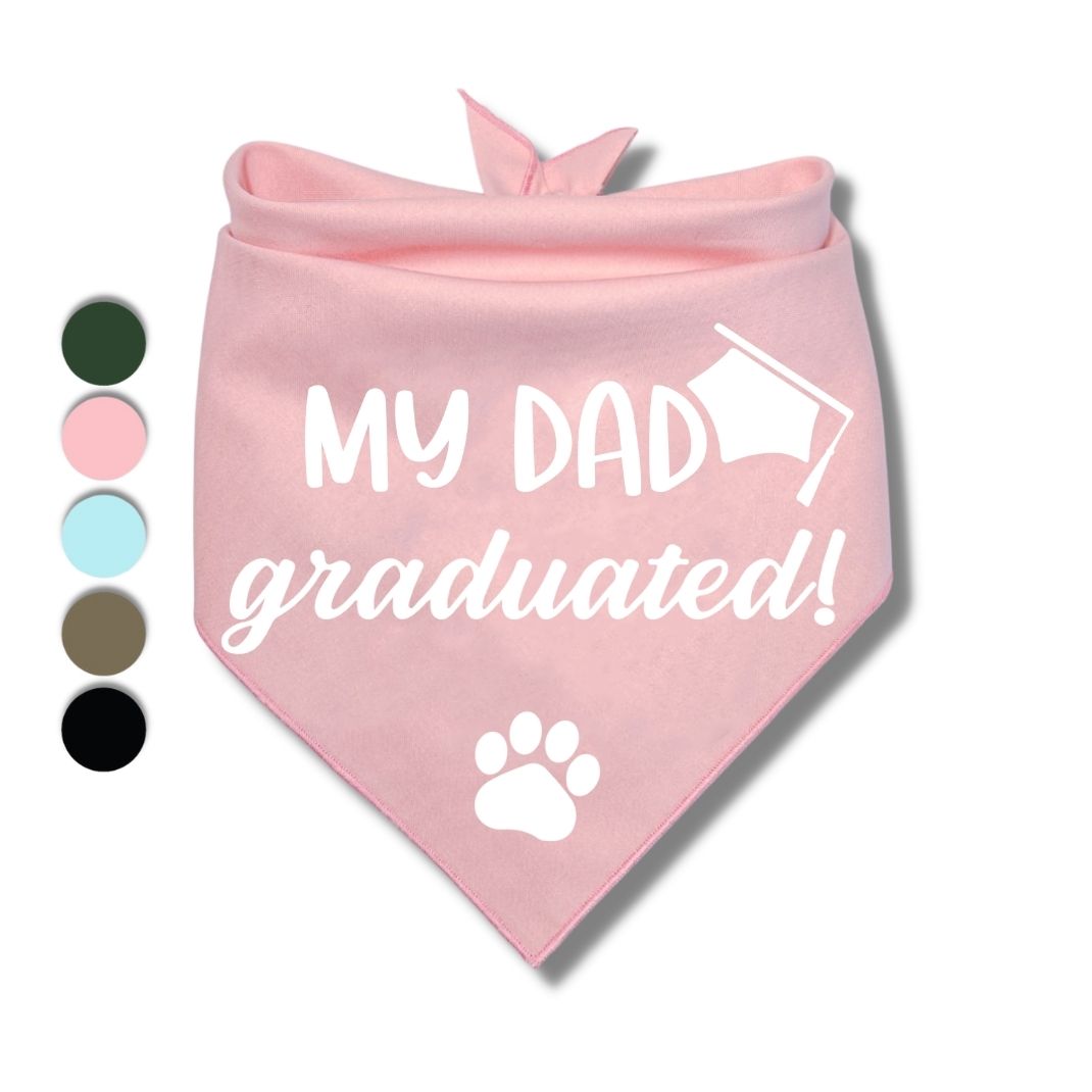 My Dad Graduated Bandana