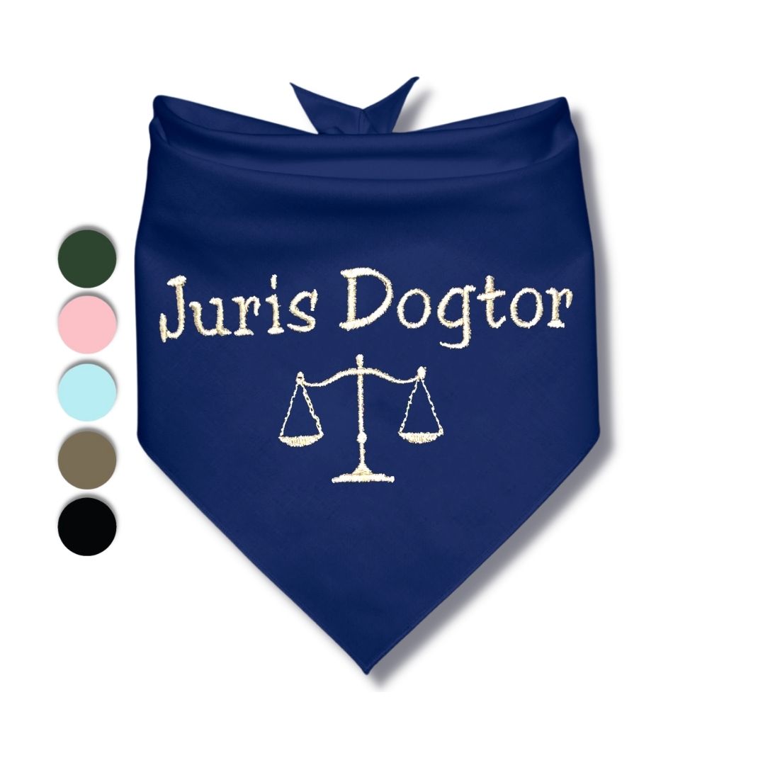 Juris Dogtor Embroidered Bandana
