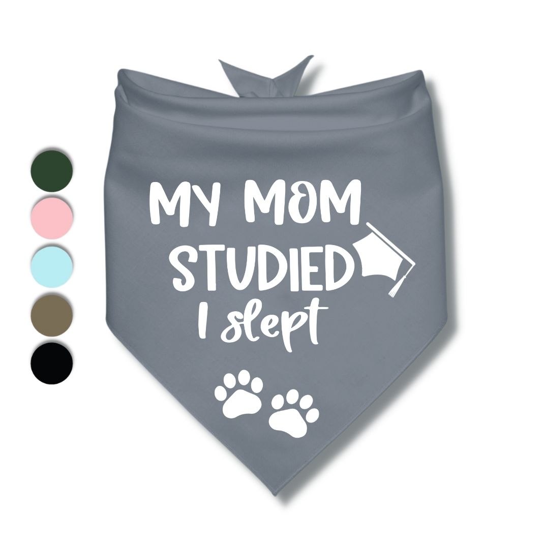 My Mom Studied I Slept Bandana