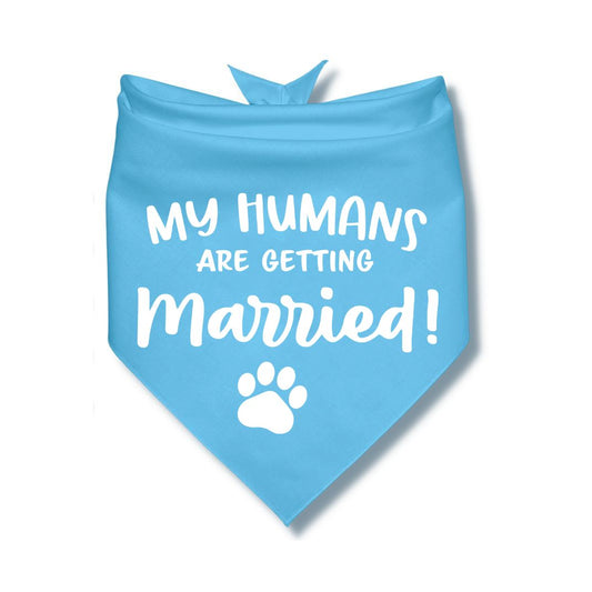 My Humans Are Getting Married Paw Bandana