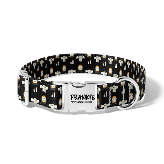 Halloween Boo Dracula Dog Collar