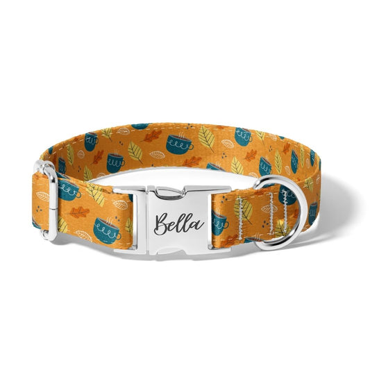 Fall Latte Vibes Dog Collar