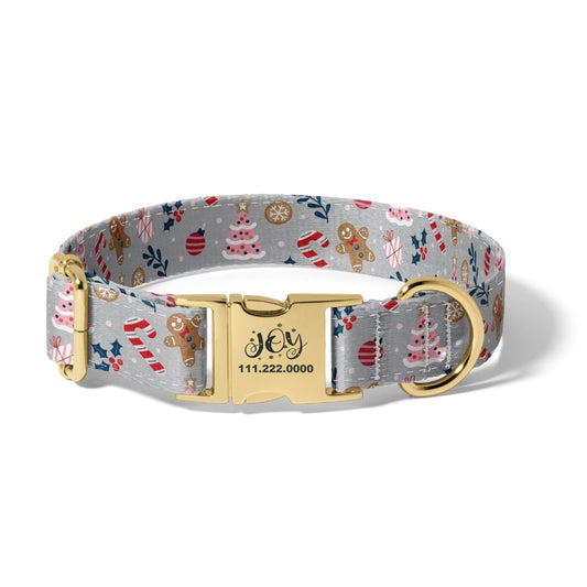 Christmas Oh So Sweet Dog Collar