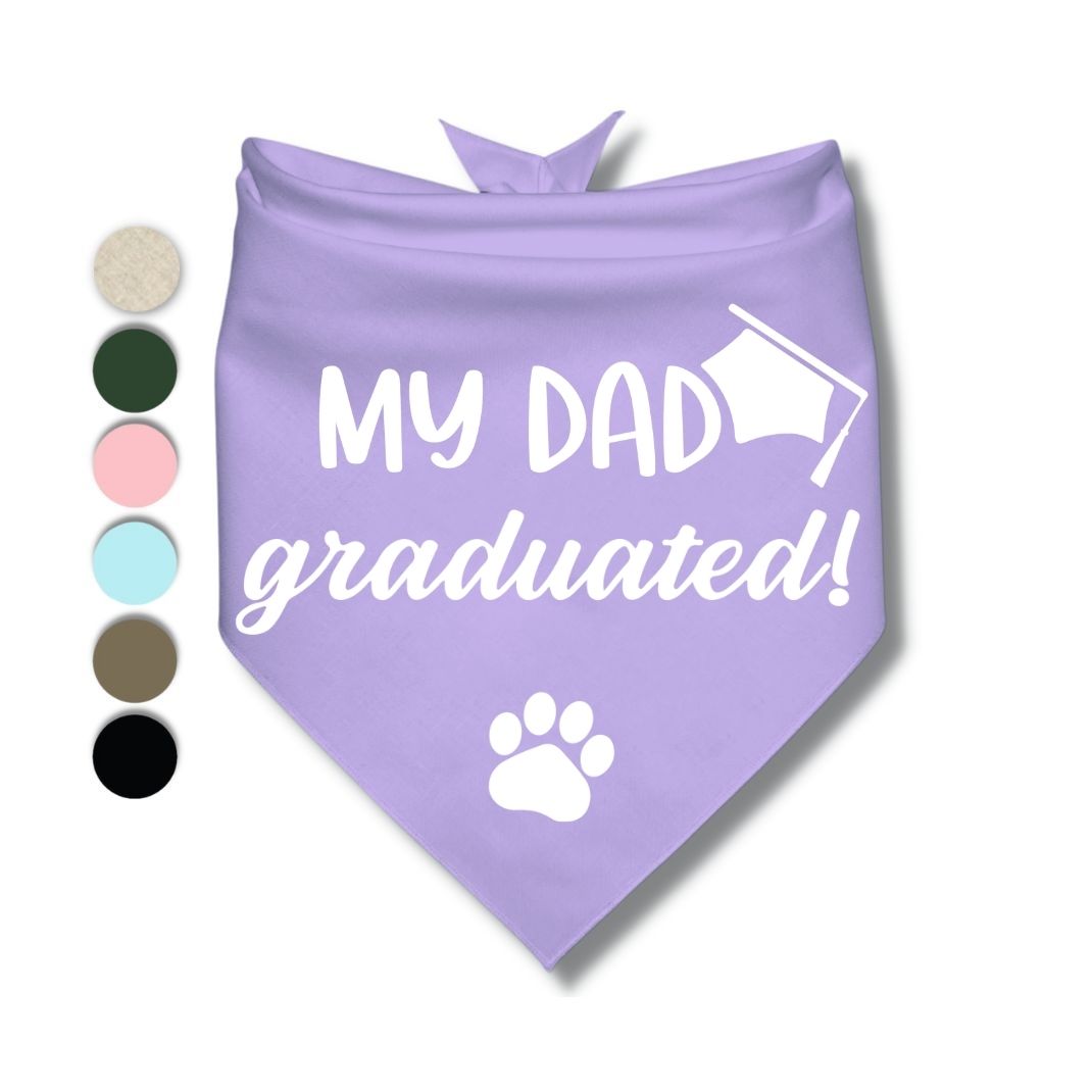 My Dad Graduated Bandana