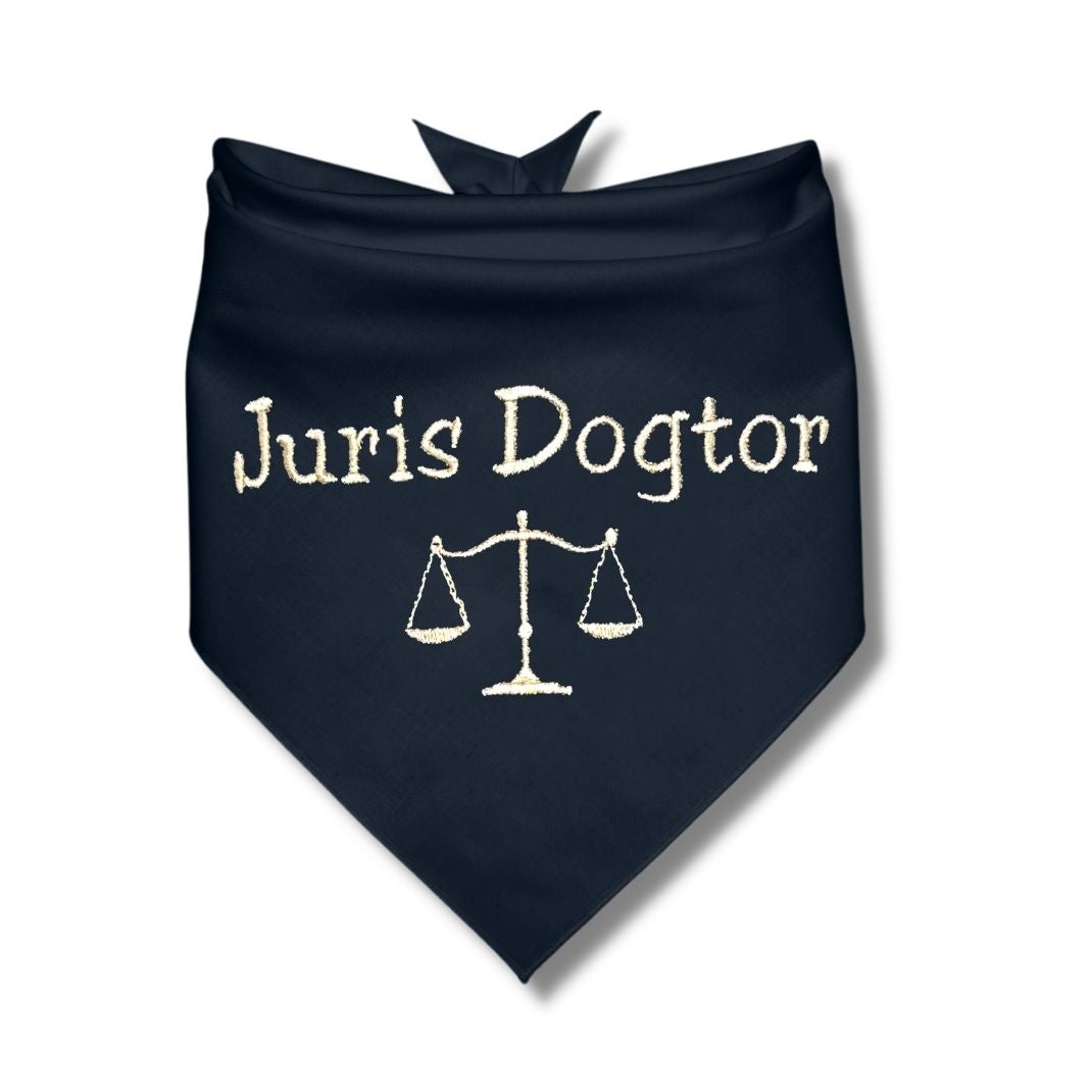 Juris Dogtor Embroidered Bandana