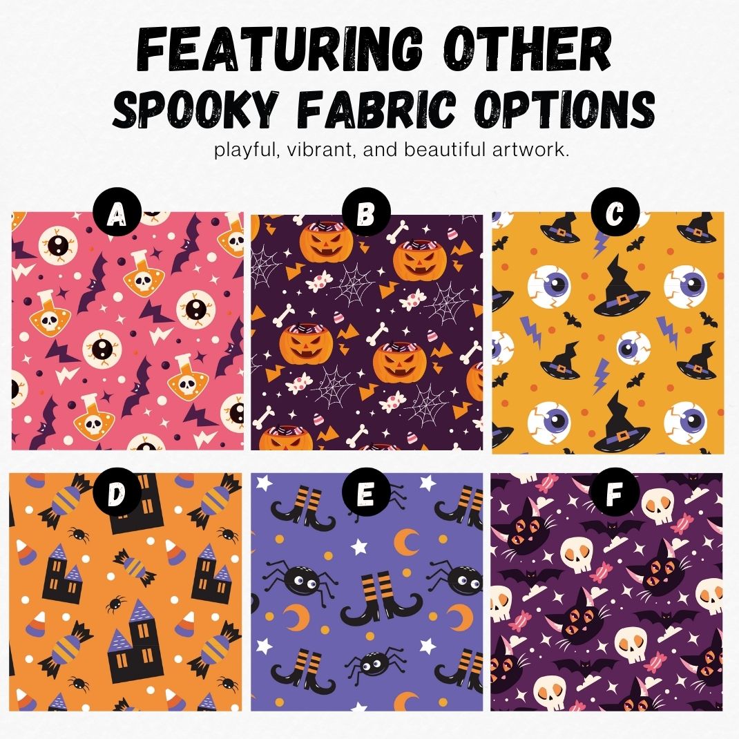 Halloween Potions and Eyeballs Dog Collar