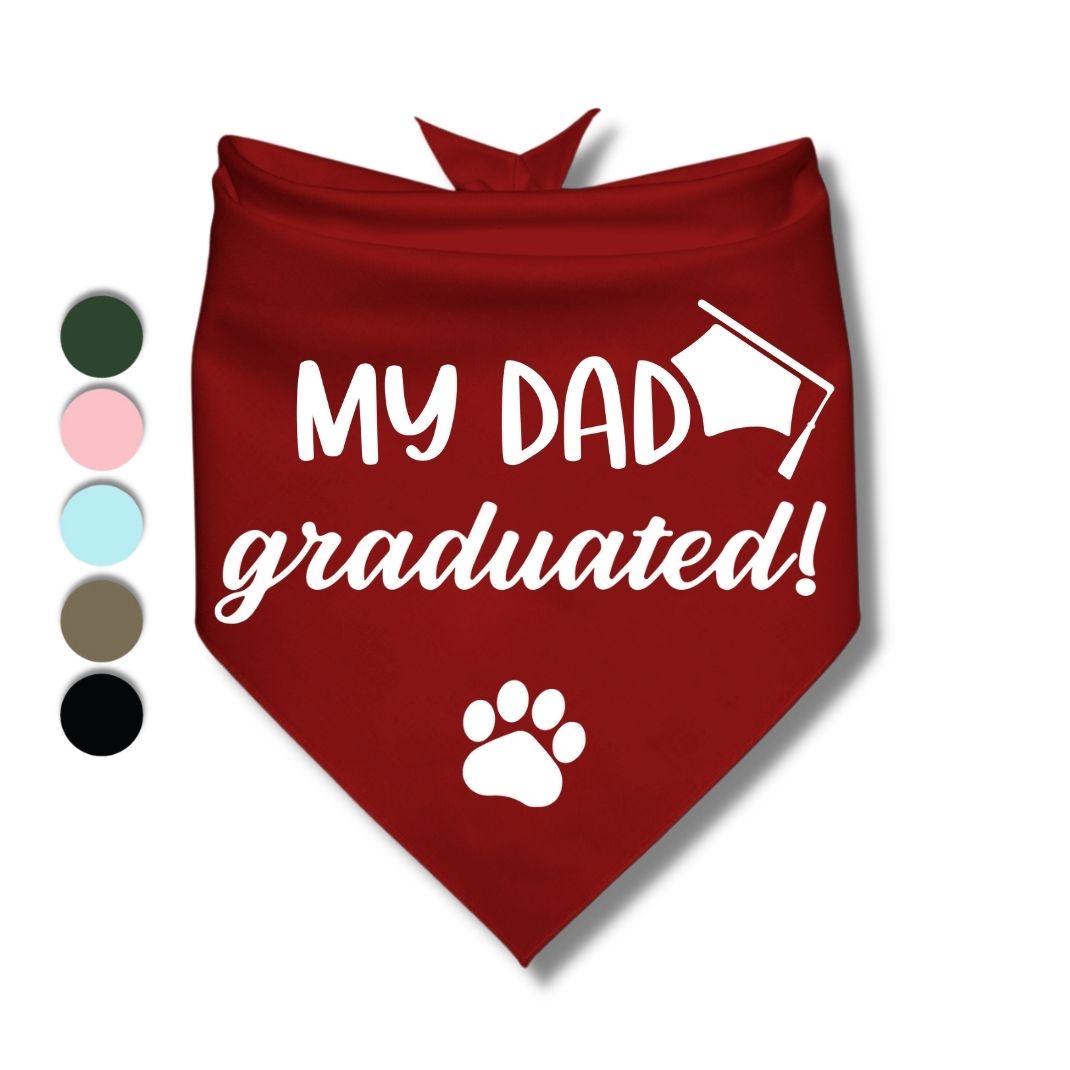 My Dad Graduated Bandana