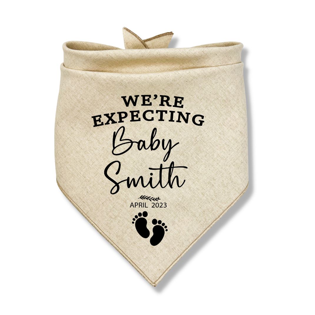 Were Expecting Date Bandana