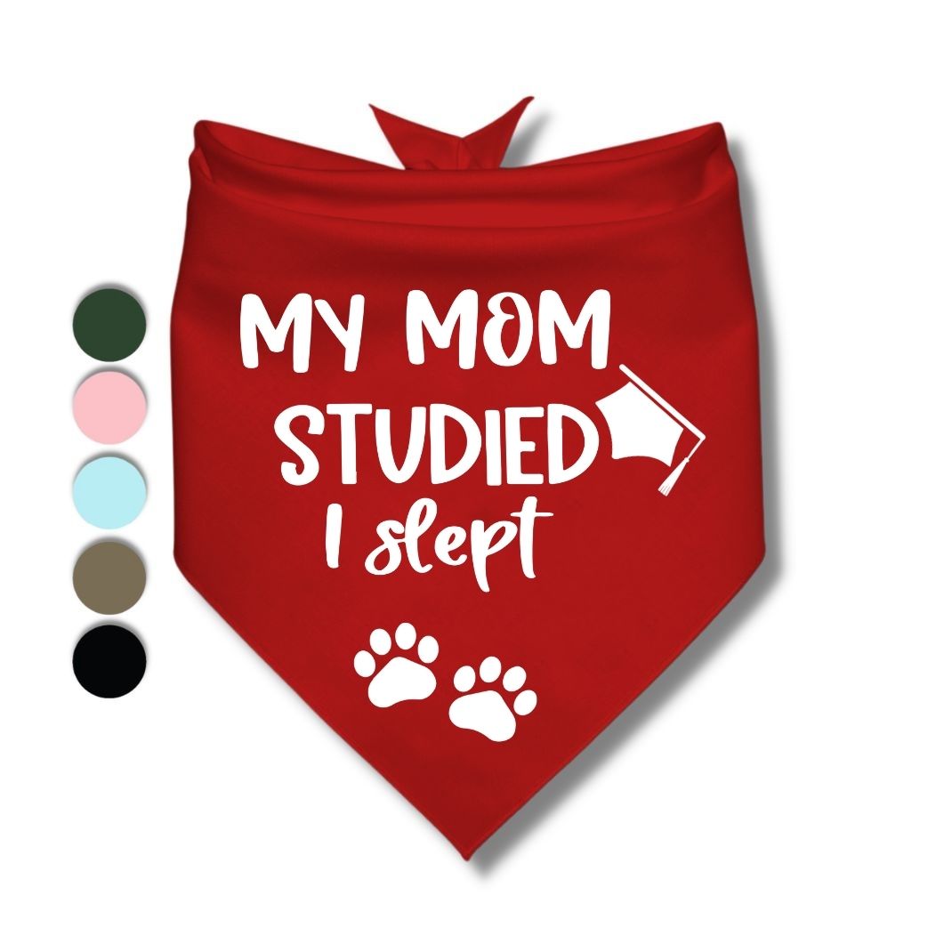 My Mom Studied I Slept Bandana