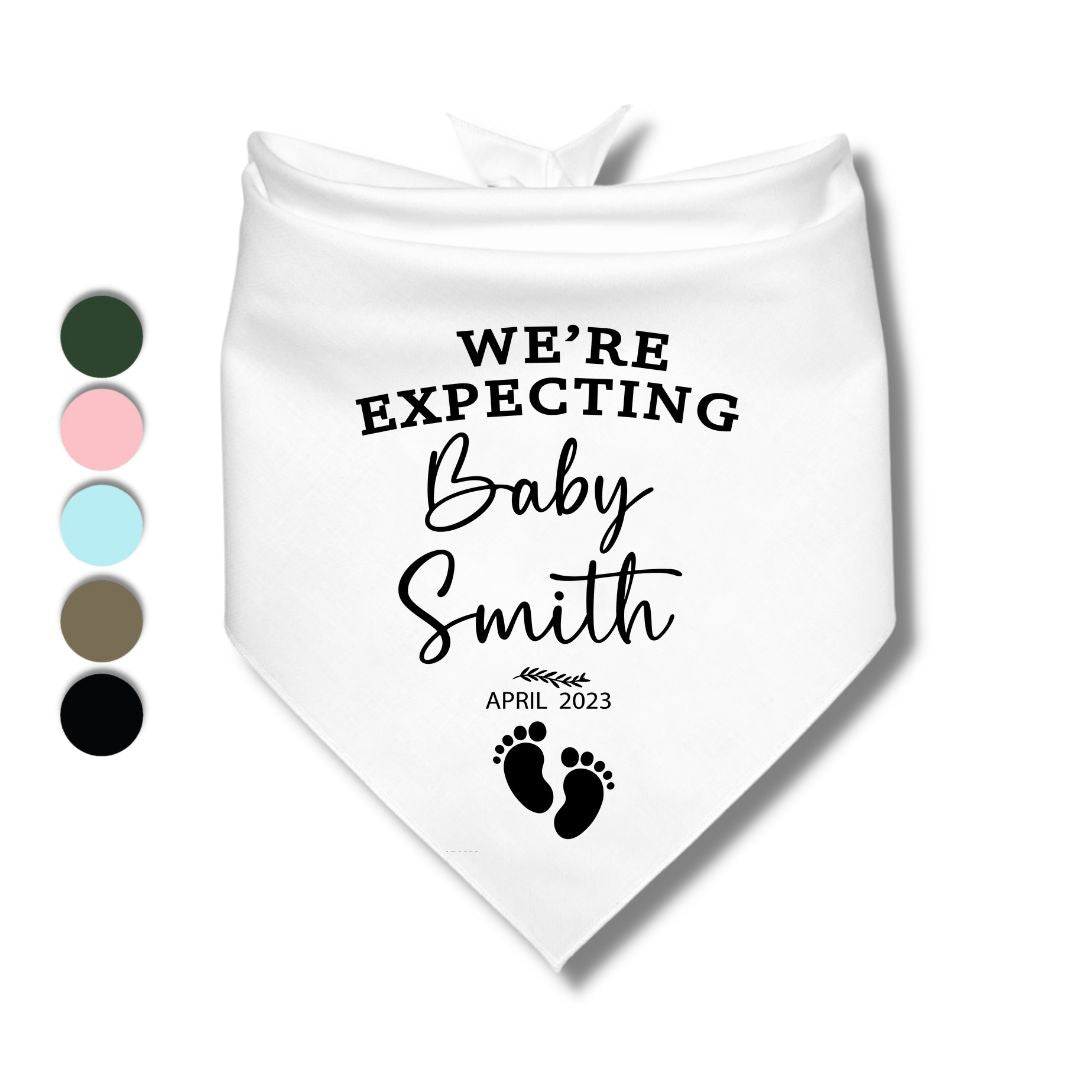 Were Expecting Date Bandana