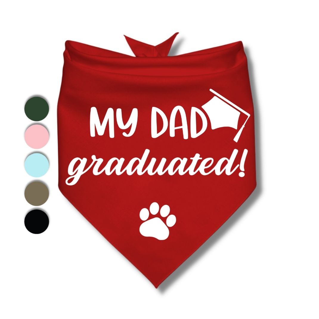 My Dad Graduated Bandana