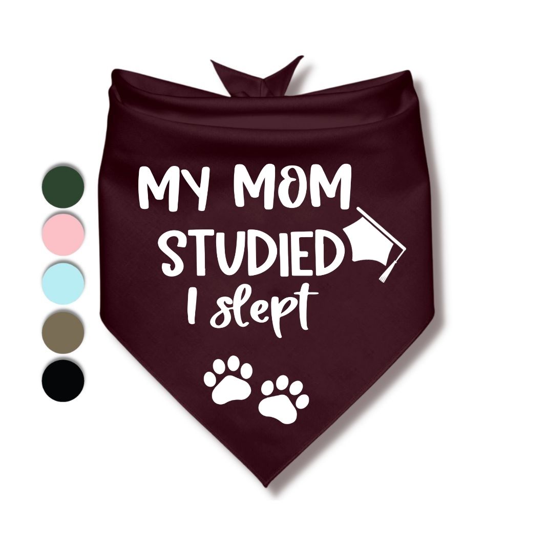 My Mom Studied I Slept Bandana