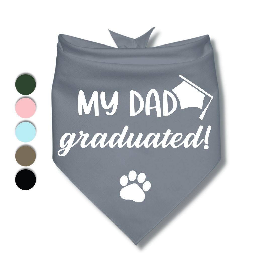 My Dad Graduated Bandana