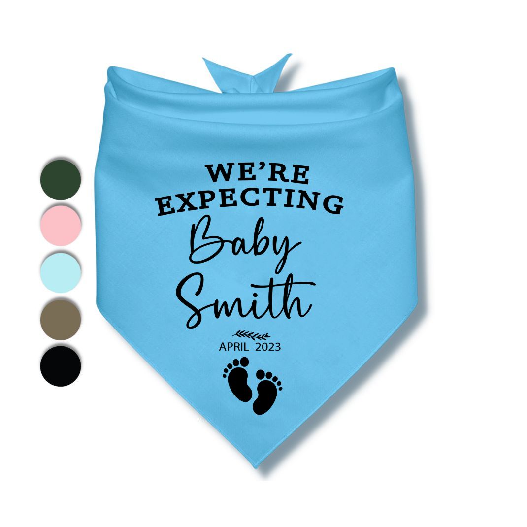 Were Expecting Date Bandana