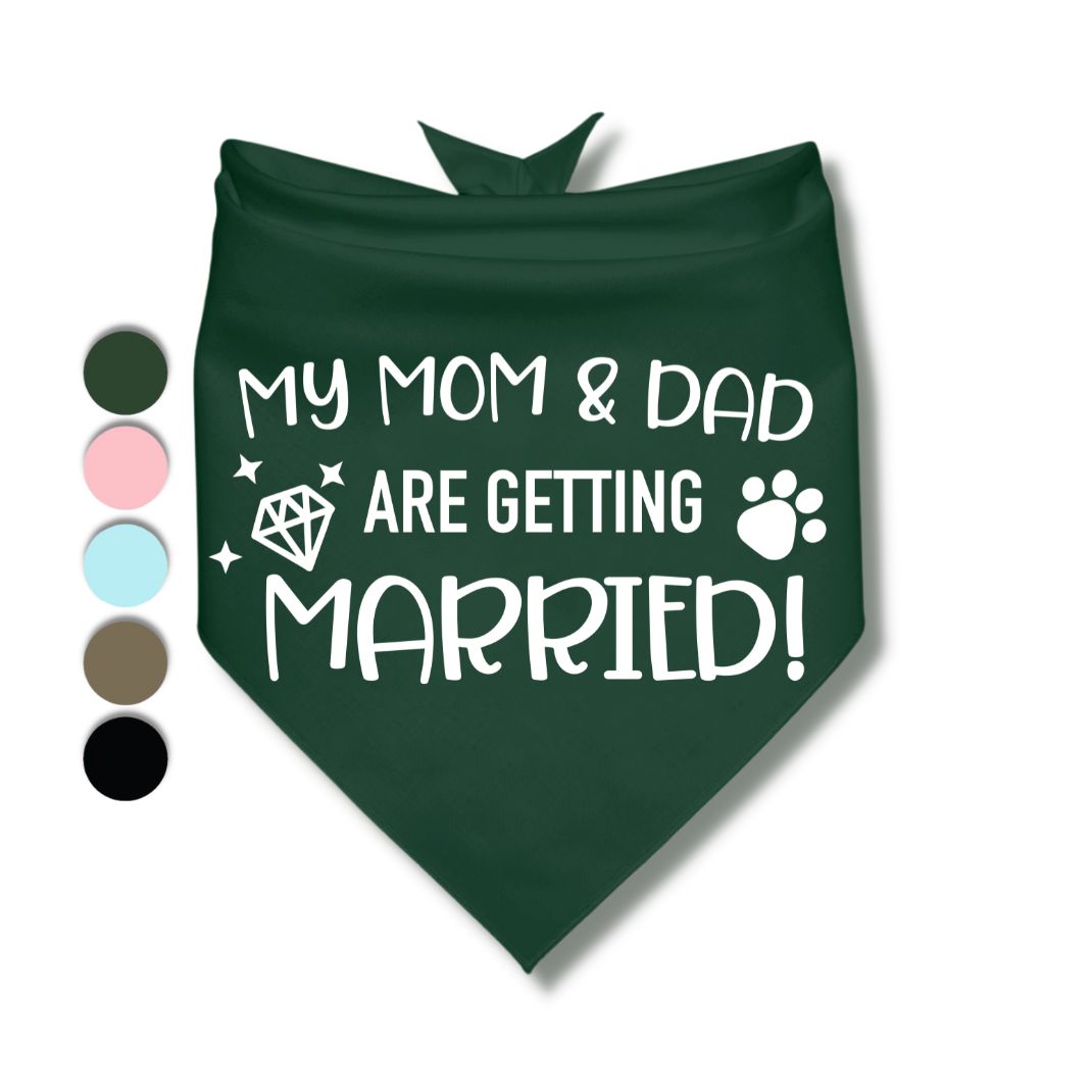 My Mom and Dad Are Getting Married Bandana