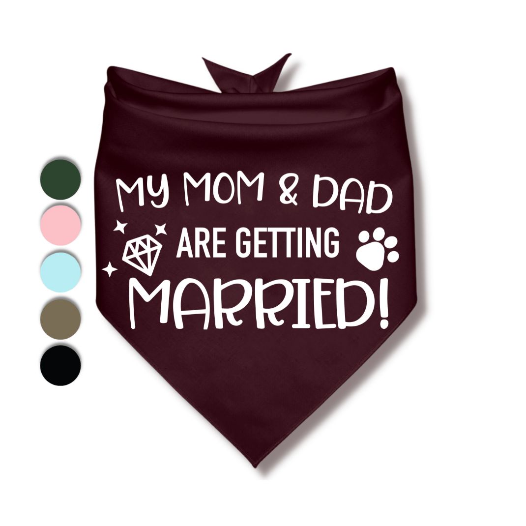 My Mom and Dad Are Getting Married Bandana