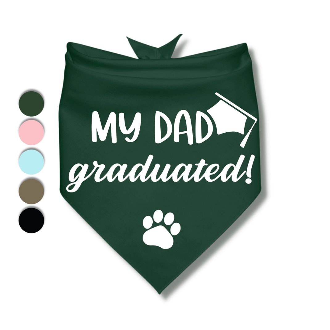 My Dad Graduated Bandana