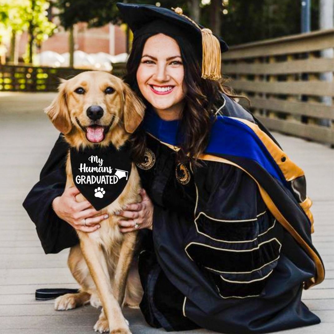 My Humans Graduated Bandana