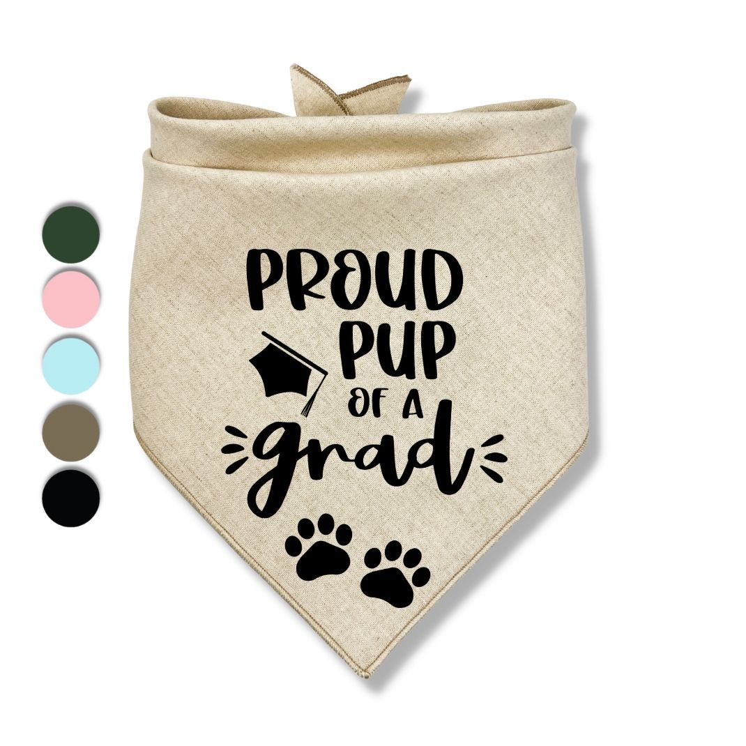 Proud Pup of a Grad Bandana