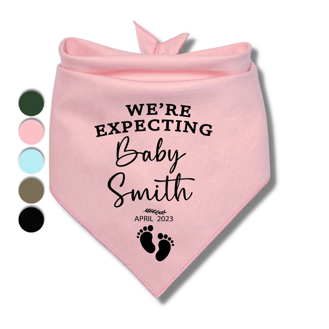 Were Expecting Date Bandana