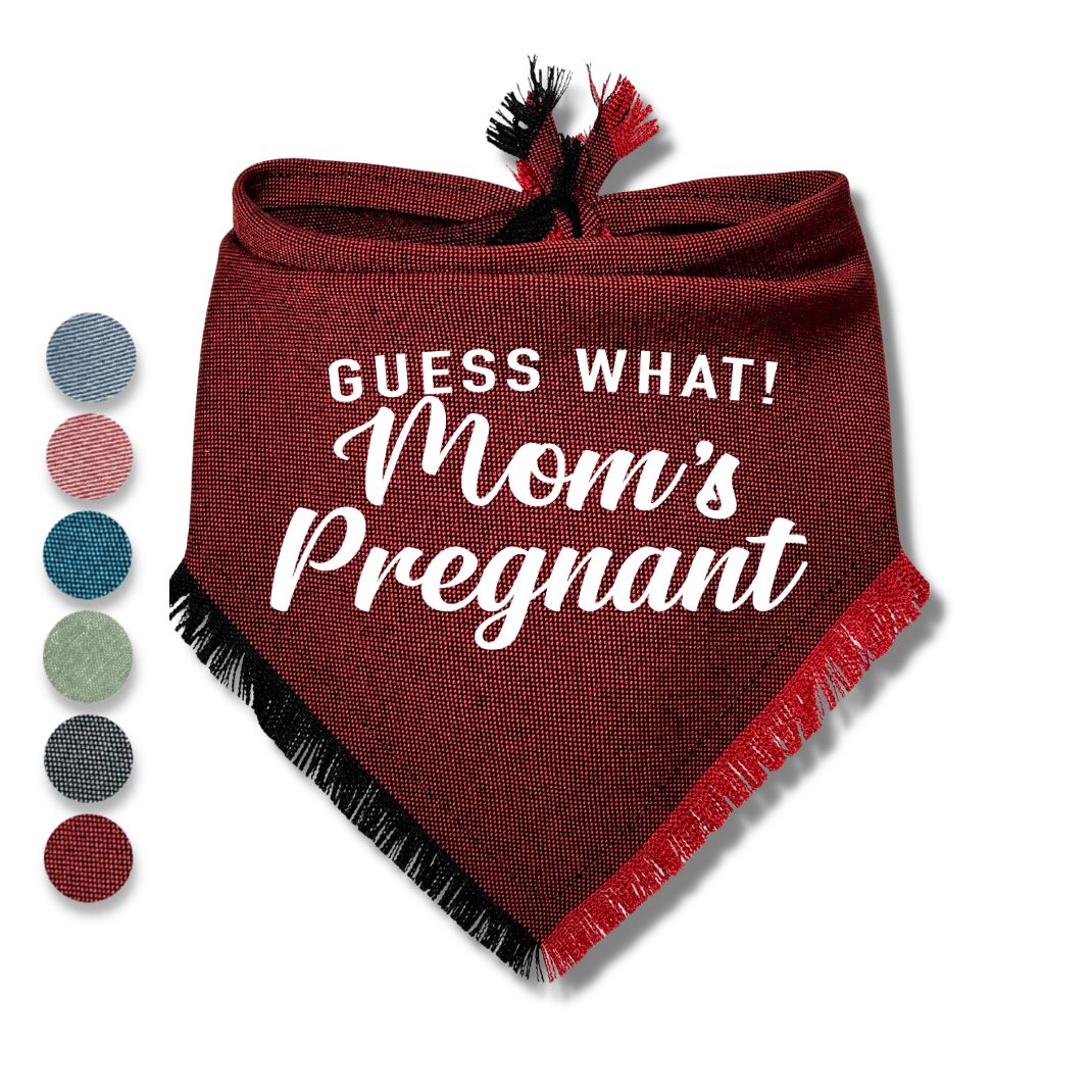 Guess What! Moms Pregnant Bandana