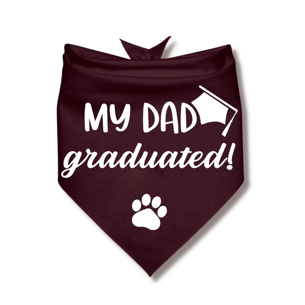 My Dad Graduated Bandana