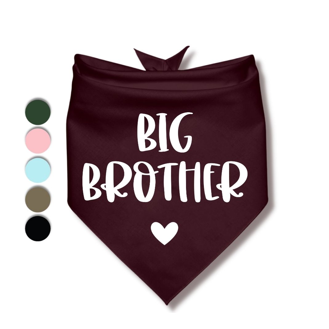 Big Brother Heart Bandana
