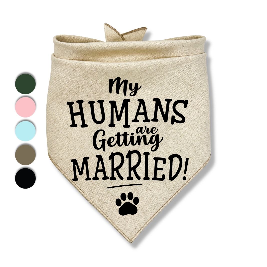 My Humans Are Getting Married Bandana