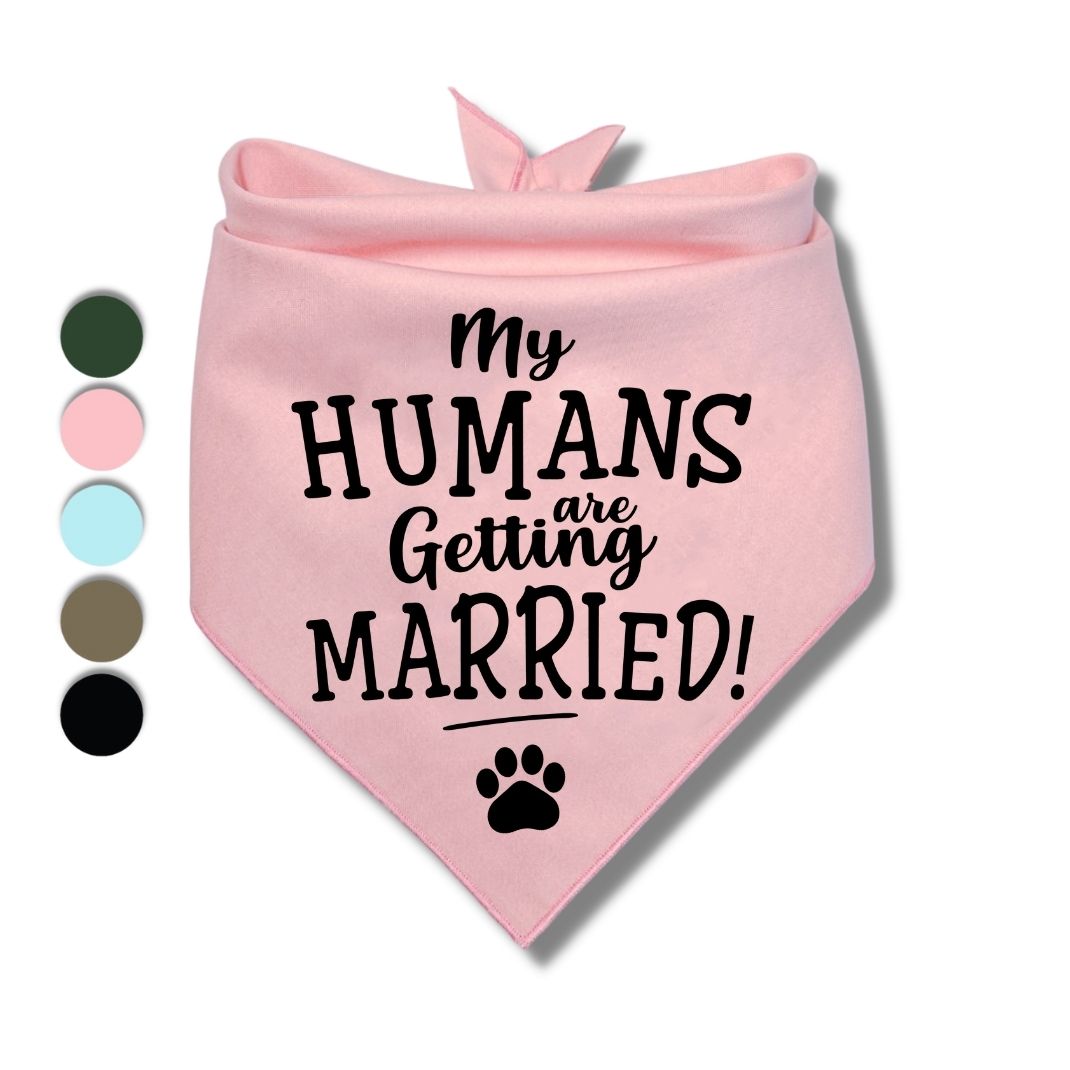 My Humans Are Getting Married Bandana